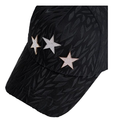Gorra Barbas Hats Barbas X Ct Rockstar 3 Estrellas Original Negro Unitalla