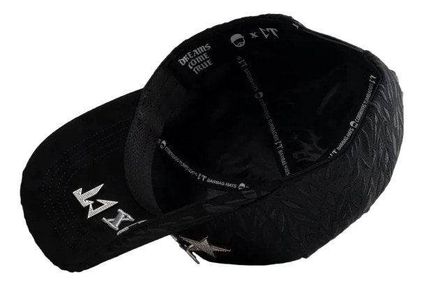 Gorra Barbas Hats Barbas X Ct Rockstar 3 Estrellas Original Negro Unitalla